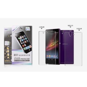 Nillkin Matte Anti-Glare Scratch-Resistant LCD Film for Sony Xperia Z C6603 C6602 L36h HSPA+ LTE (Suite Edition)
