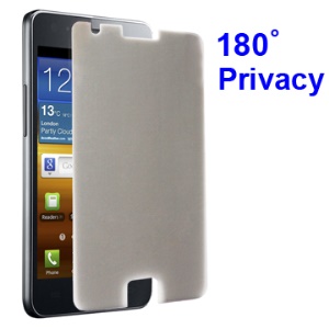 180 Degree Anti-glare Privacy Screen Protector for Samsung I9100 Galaxy S 2 / II
