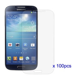 100Pcs/Lot Ultra Clear LCD Screen Guard Film for Samsung Galaxy S 4 IV i9500 i9505