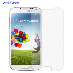 Quality Anti-Glare Frosted Screen Protector for Samsung Galaxy S 4 IV i9500 i9505 with Package