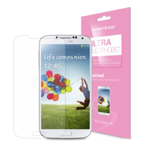 SGP Oil-resistant Coating LCD Screen Protector for Samsung Galaxy S4 IV i9500 i9502 i9505