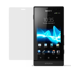 Clear LCD Screen Guard Film for Sony Xperia Sola MT27i Pepper