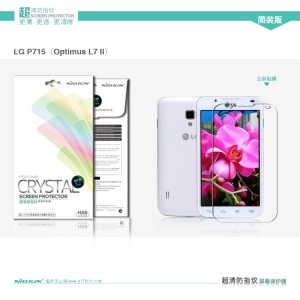 Nillkin Anti-Fingerprint Super Clear Screen Protector Film for LG Optimus L7 II Dual P715
