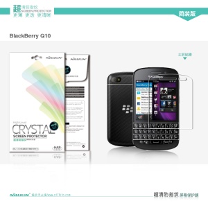 Nillkin Anti-Fingerprint Super Clear Screen Protector Guard Film for BlackBerry Q10
