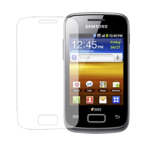 Clear LCD Screen Protector for Samsung Galaxy Y Duos S6102 S6102B
