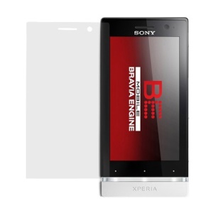 Clear LCD Screen Protector for Sony Xperia U ST25a / ST25i Kumquat