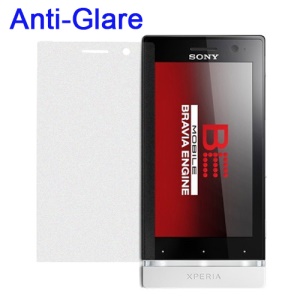 Matte Anti-Glare Screen Protector for Sony Xperia U ST25a / ST25i Kumquat