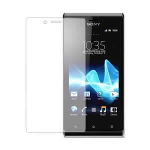 LCD Screen Protecor Film Shield for Sony Xperia J ST26i ST26a