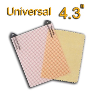 4.3 inchs Universal LCD Screen Protector Guard Film,Size:2.76'' x 3.35''