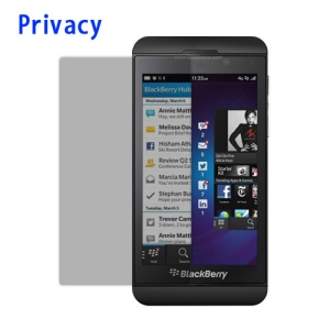 Privacy LCD Screen Guard Film for BlackBerry Z10 BB 10