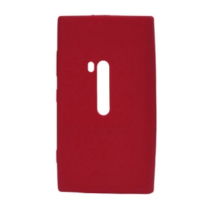 Silicone Rubber Jelly Case for Nokia Lumia 920 - Red