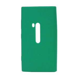 Silicone Rubber Jelly Case for Nokia Lumia 920 - Green
