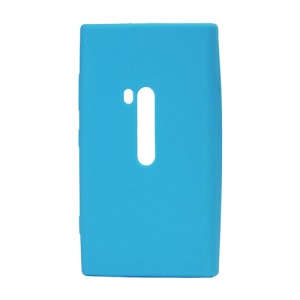 Silicone Rubber Jelly Case for Nokia Lumia 920 - Light Blue