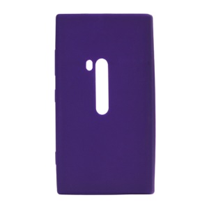Silicone Rubber Jelly Case for Nokia Lumia 920 - Purple