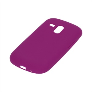Silicone Jelly Skin Case Cover for Samsung Galaxy S III / 3 Mini I8190 - Rose
