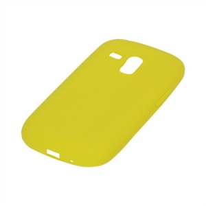 Silicone Jelly Skin Case Cover for Samsung Galaxy S III / 3 Mini I8190 - Yellow