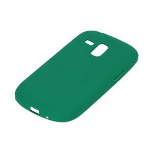 Silicone Jelly Skin Case Cover for Samsung Galaxy S III / 3 Mini I8190 - Green