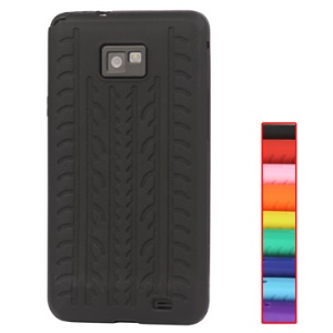 Durable Tyre Silicone Case for Samsung Galaxy S II (Samsung I9100)