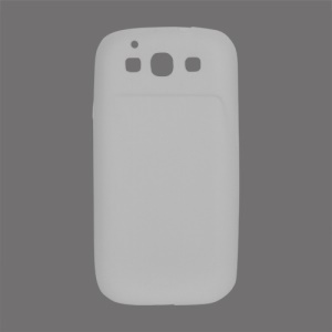 Flexible Silicone Skin Case for Samsung Galaxy S 3 / III I9300 I747 L710 T999 I535 R530 - White