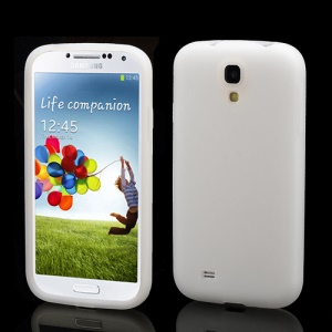 Flexible Silicone Skin Protector Case for Samsung Galaxy S4 IV S4g i9500 i9502 i9505 - White