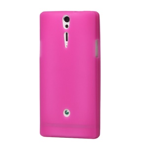 Silicone Skin Case Cover for Sony Xperia S LT26i LT26a / Nozomi - Rose