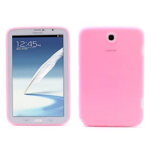 Soft Rubber Silicone Case for Samsung Galaxy Note 8.0 N5100 N5110 - Pink