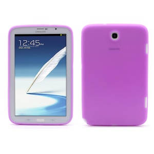 Soft Silicone Case Cover for Samsung Galaxy Note 8.0 N5100 N5110 - Purple