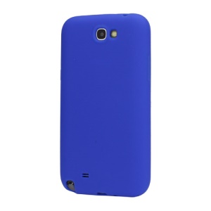 Soft Silicone Case Cover for Samsung Galaxy Note II N7100 - Blue