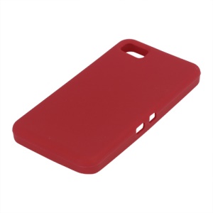 Flexible Silicone Skin Back Case for BlackBerry Z10 BB 10 - Red