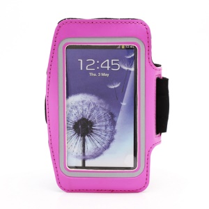 Sports Workout Gym Running Armband Case for Samsung Galaxy S 4 IV i9500 i9505 - Rose
