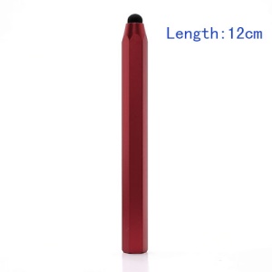 Hexagon Capacitive Touch Screen Pen Stylus for iPad iPhone Samsung HTC etc( Length 12cm) - Red