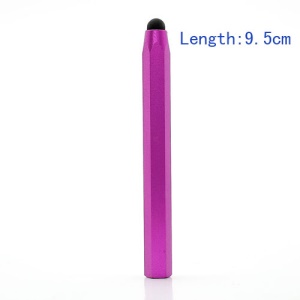 Hexagon Capacitive Stylus Touch Screen Pen for iPad iPhone Samsung HTC etc( Length 9.5cm) - Rose