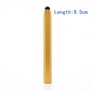 Hexagon Capacitive Stylus Touch Screen Pen for iPad iPhone Samsung HTC etc( Length 9.5cm) - Orange