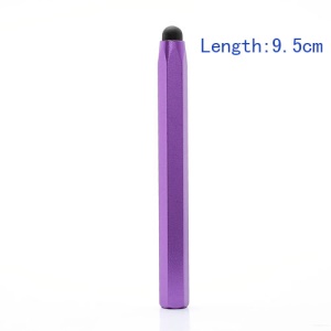 Hexagon Capacitive Stylus Touch Screen Pen for iPad iPhone Samsung HTC etc( Length 9.5cm) - Purple