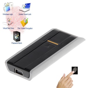 USB 2.0 Biometric Fingerprint Reader Password Security Lock for PC