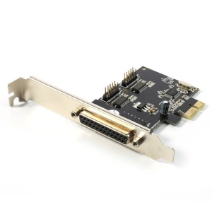 PCI-E 2 Serial and 1 Parallel