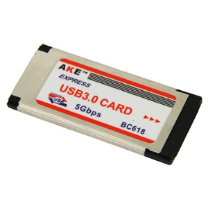 Newest Express Card 34mm 54mm to USB 3.0 Adapter 5Gbps