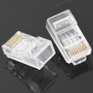 New RJ45 Cat6 8P8C Modular Plug Network Connector (1000PCS)