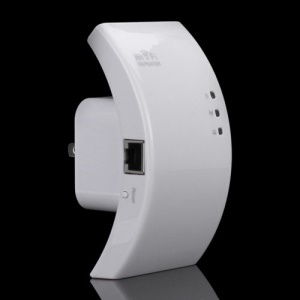 Wireless-N WiFi Repeater Router Range Expander Extender for WLAN Network - US Plug