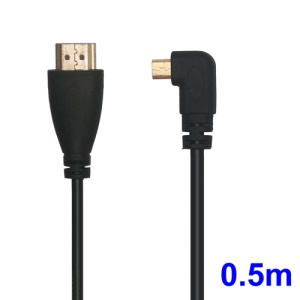 0.5m Micro HDMI to HDMI Cable for Motorola Xoom M604 Droid X
