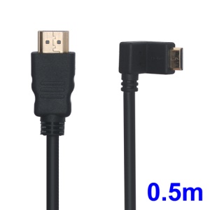 0.5m High Definition Mini HDMI to HDMI Cable