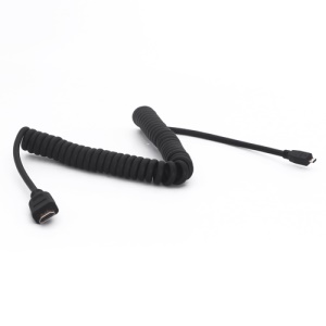 Micro HDMI to HDMI Cable Coil Cord V1.4 1080p for ASUS Eee Pad TF201, Asus Google Nexus 7, Kindle Fire HD 7 inch