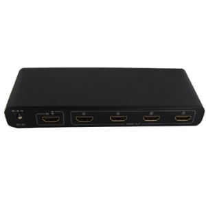 4 ports HDMI Splitter with amplifier