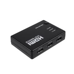 3 Port HDMI Switch Switcher Splitter 1080P w/Remote Control