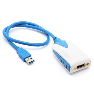 Display USB3.0 to HDMI Display Video Audio Converter Adapter Extend/Mirror Win7