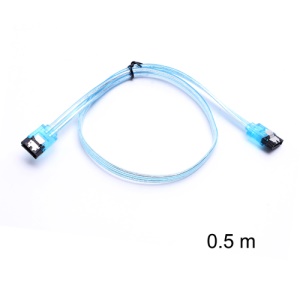 High Speed SATA 3.0 SATA III Hard Disk Drive HDD Data Cable 50CM