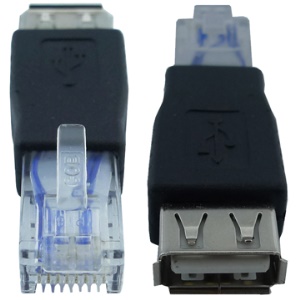 USB AF to  RJ45 adapter