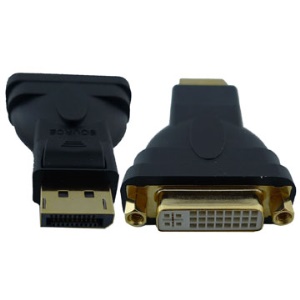 Mini Displayport to DVI 24+5 Female Adapter