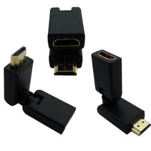 HDMI Male to HDMI Female Adapter 360 Degree