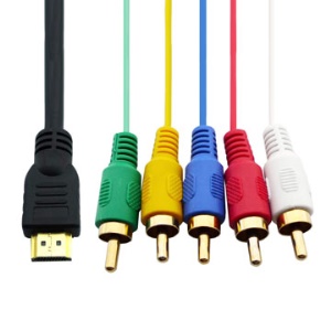 HDMI to 5 RCA cord (1.5m)